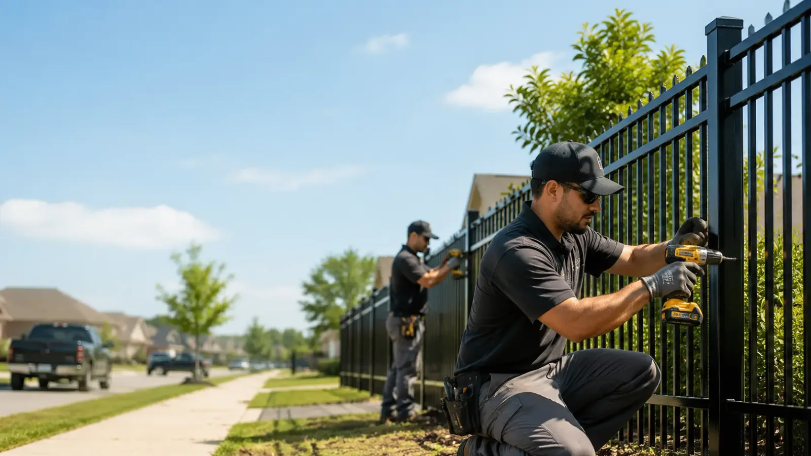 Metal Fence Installation in Hartfield, VA